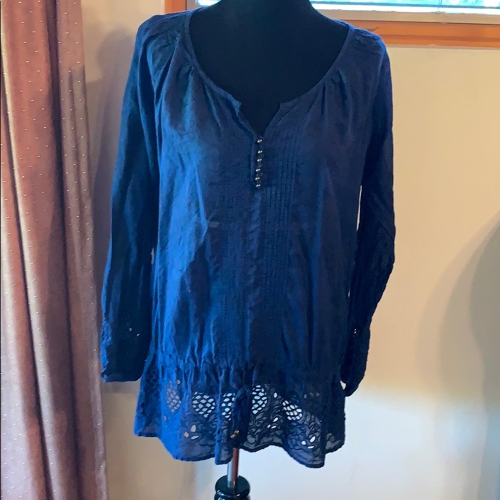Cute tunic length top